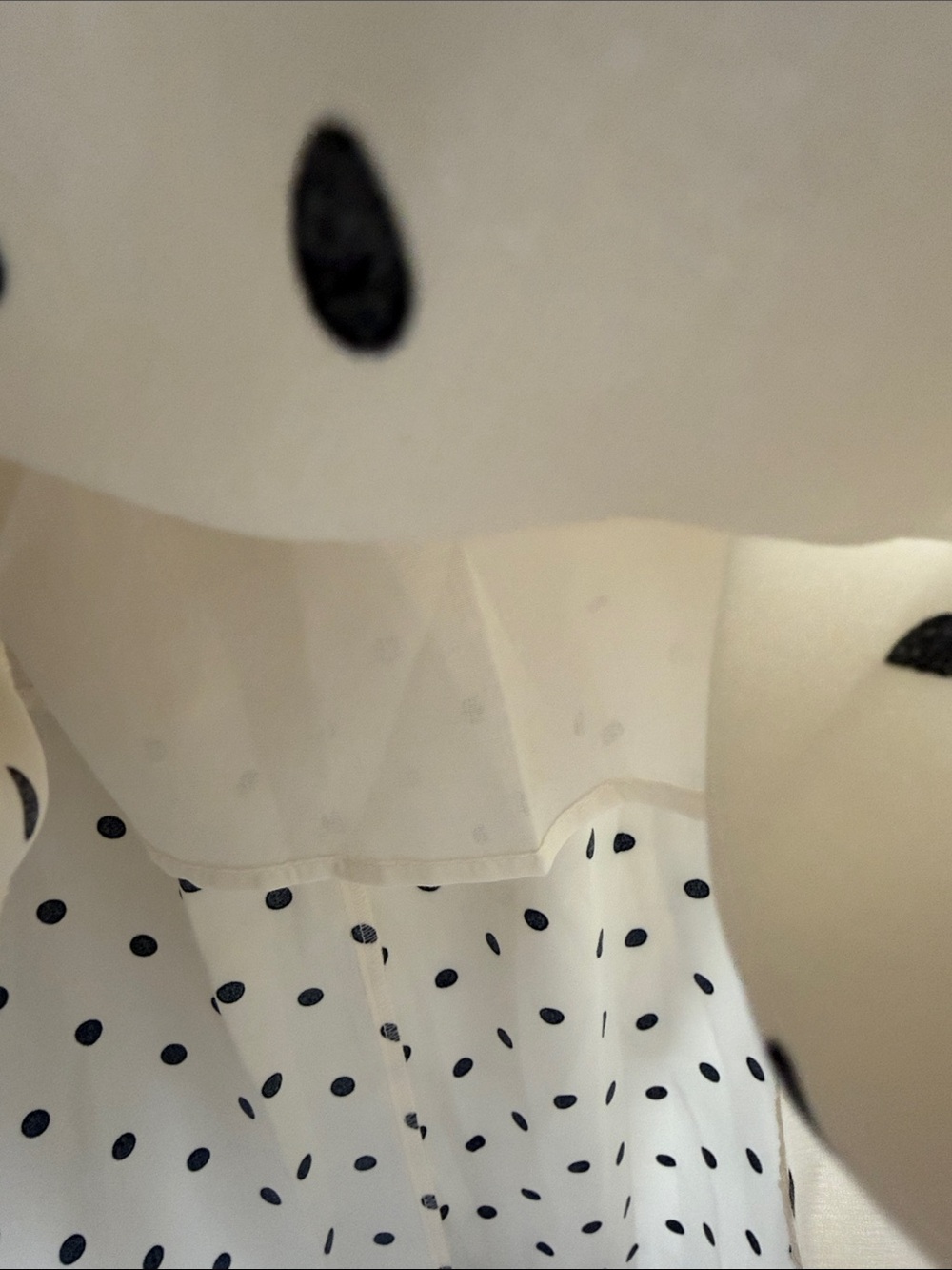 Commense Two-Piece Set - Cream with Black Polka Dots - Picture 12 of 12